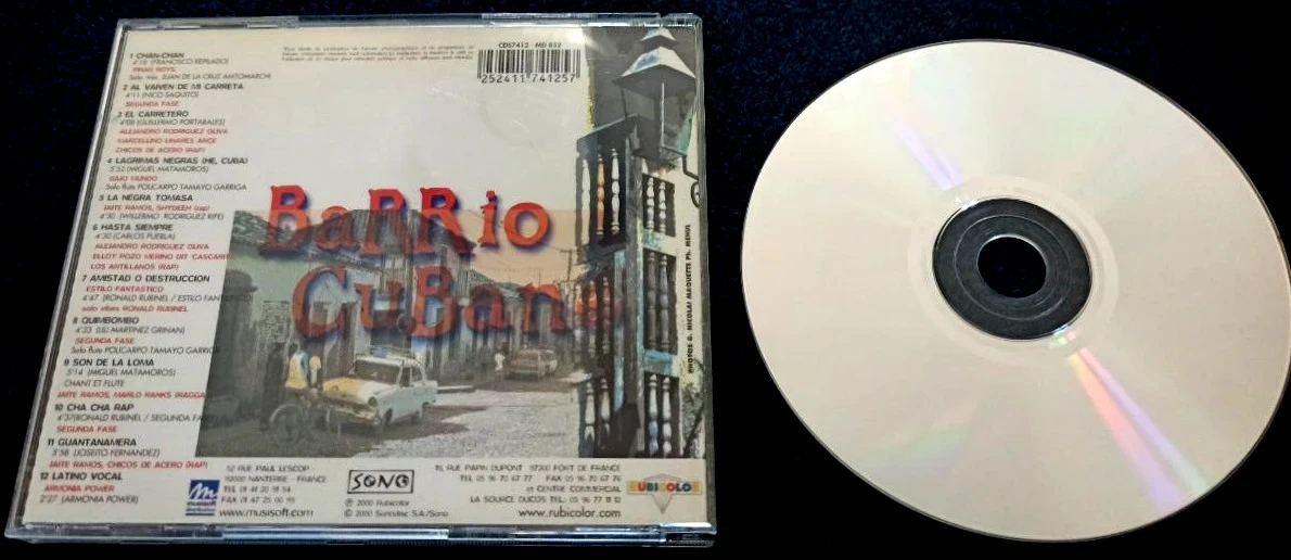 🌟 CD raro: o mítico rap cubano dos anos 90 – Barrio Cubano – photo 6